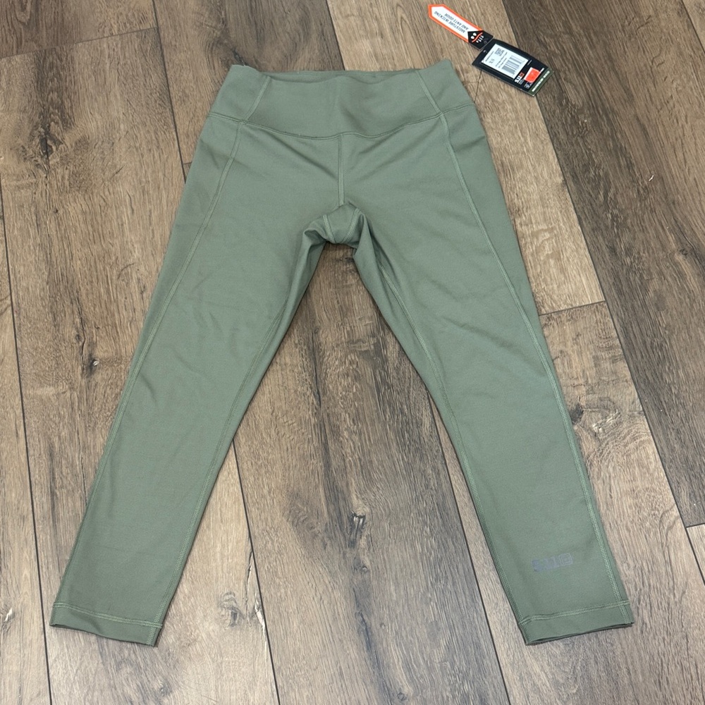 NWT 5.11 Tactical Women Sage Green Leggings
